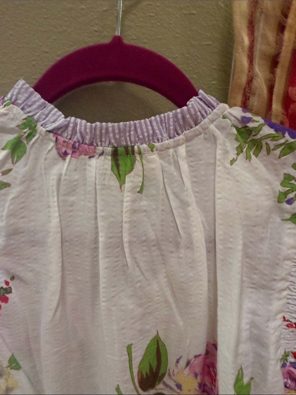 Oddi White Floral Ruffle-Sleeve Women's Top - Picture 4 of 5